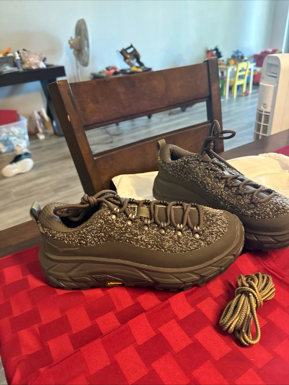 Mens brown hoka hiking shoes